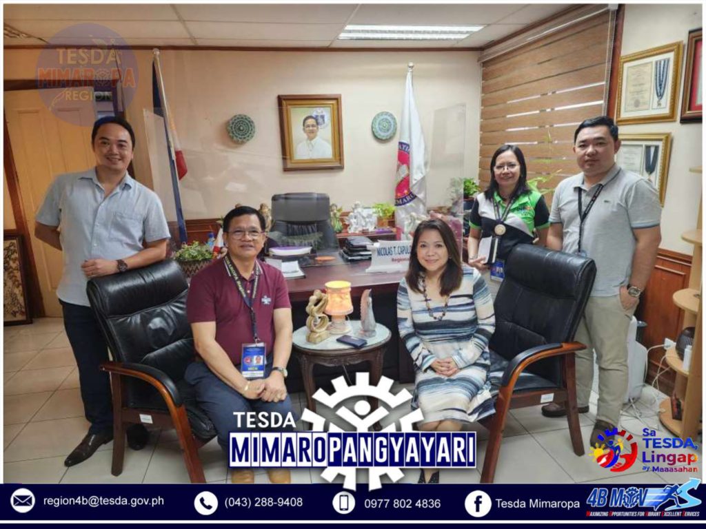 RD Carreon visits DepEd MIMAROPA Regional Office for Collaboration in Strengthening TVET Positions in SHS Tracks