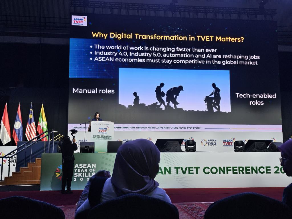 TESDA MIMAROPA RD Carreon Champions Digital TVET Revolution at ASEAN TVET Conference in Kuala Lumpur, Malaysia